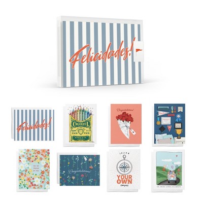 Congrats Greeting Card Pack Assorted Set (8 ct.) by Ramus & Co