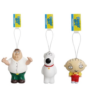 Family Guy Ornaments 3-Pack