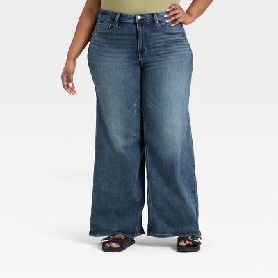 Women's High-Rise Wide Leg Jeans - Universal Thread™