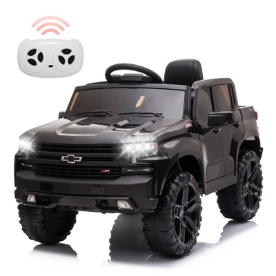 Acekool 12V Kids Ride-On Truck with Remote, MP3, Bluetooth, Spring Suspension, LED Lights
