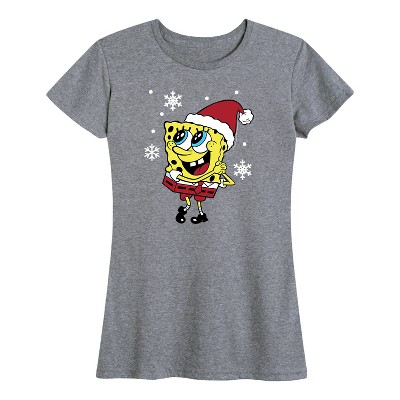 Women's - SpongeBob SquarePants - Jolly Sponge Short Sleeve Graphic T-Shirt