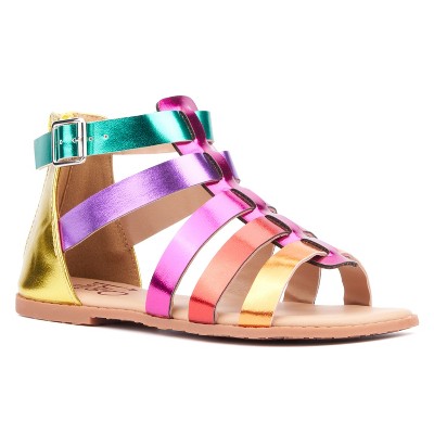 Olivia Miller Girl's Freckles Gladiator Sandals