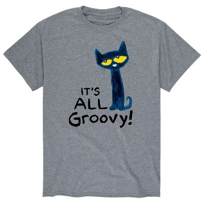 Men's - Pete The Cat - It's All Groovy Short Sleeve Graphic T-Shirt