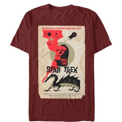 Men's Star Trek: The Original Series Amok Time S2 Episode 1 Poster T-Shirt