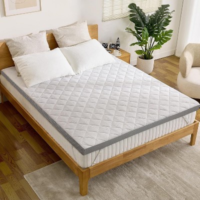 Dyonery 3-inch super hard mattress surface, foam surface mattress for extra support, high-density foam mattress, with removable cover