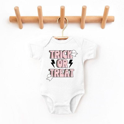 The Juniper Shop Trick Or Treat Lightning Bolt Baby Bodysuit