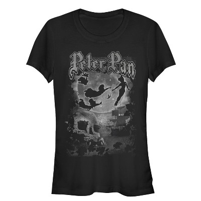 Juniors Womens Peter Pan Shadows in Flight T-Shirt