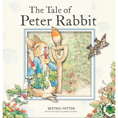 The Tale of Peter Rabbit - by  Beatrix Potter (Board Book)