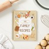 Pipilo Press Family Recipe Book To Write In, Spiral Bound DIY Make Your Own Cookbook with 90 Pages (Blank Inside, 6.5 x 8.2 In) - 2 of 4