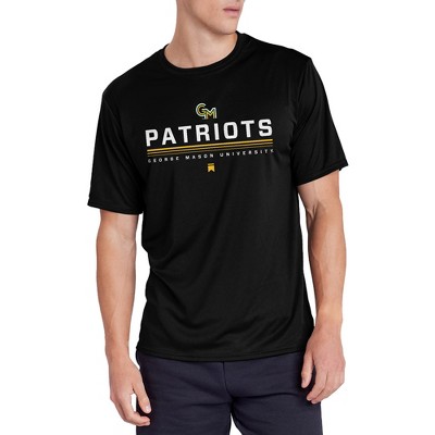 Men's Campus Lab George Mason University Lines Collegiate Men's Sport Active T-Shirt