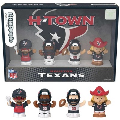 Fisher Price Little People x NFL Collector Houston Texans Figure 4-Pack