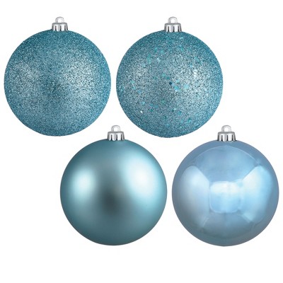 Vickerman Baby Blue Candy Ball Ornament