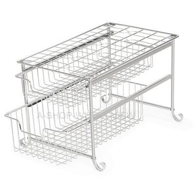 Oumilen Double Layer Drawer Storage Rack