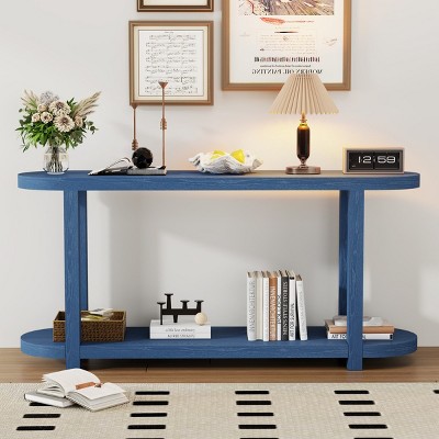 Modern Small Entryway Console Table, Minimalist Ash Veneer Hallway Console Table with Streamlined Desktop, Ideal for Living Rooms-Cuddlewood