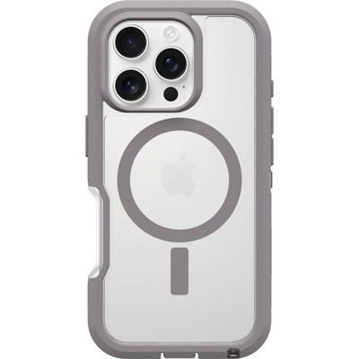 OtterBox iPhone 16 Pro Defender Series Pro XT Clear Case - Snow Capped Clear: Plastic, Solid Pattern