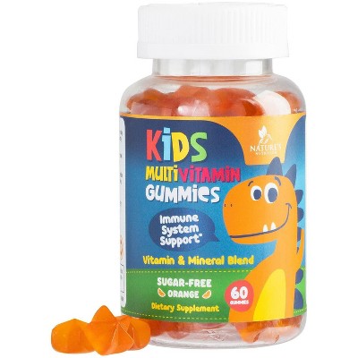Kids Multivitamin - Gummies Natural Sugar Free Gummy Multi Vitamin for Kids - 60 Gummies By Nature's Nutrition