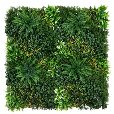 Nearly Natural 40-in x 40-in UV Resistant Hawaiian Islands Artificial Living Wall Panel (Indoor/Outdoor)