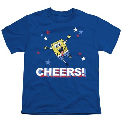 Boys' Spongebob Squarepants Cheers! It'S 4th Of July T-Shirt