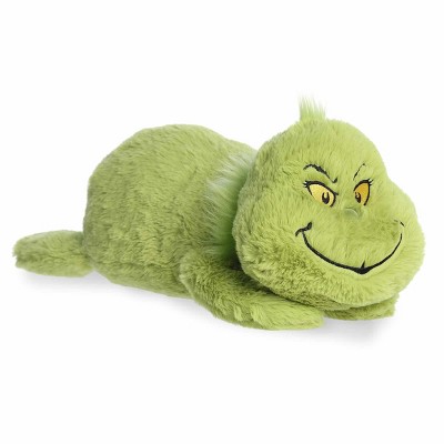 Aurora Large Snoozles Grinch Dr. Seuss Whimsical Stuffed Animal Green 17.5"