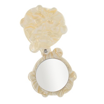 Unique Bargains Durable Cartoon Shaped Makeup Mirror 1 Pc