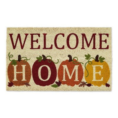 Design Imports  Welcome Home Pumpkins Doormat