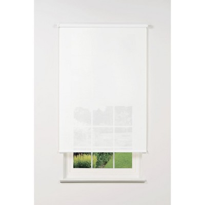 Linen Avenue Cordless 5% Solar Screen Standard Roller Shade, White, Fawn, and Sand (Arrives 1/4" Narrower)