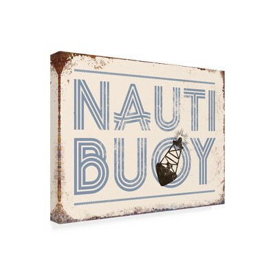 Trademark Fine Art -Jj Brando 'Punny Nautical V' Canvas Art
