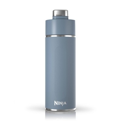 Ninja Thirsti 24oz Travel Water Bottle Storm Blue DW2401BL: Stainless Steel Insulated Portable Drinkware, BPA-Free