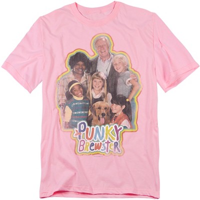 Punky Brewster Pb Distressed Adult T-Shirt