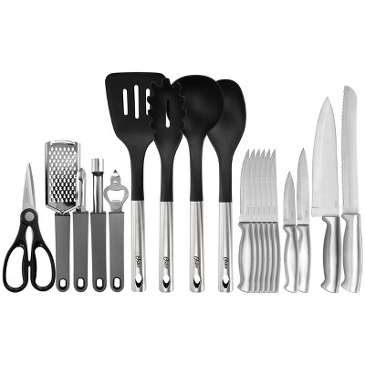 Oster 19 Piece Nylon and Stainless Steel Kitchen Tool and Utensil Set