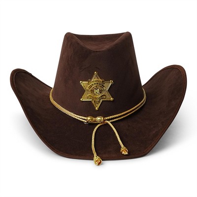 Underwraps Costumes Sheriff Hat Adult Costume Accessory