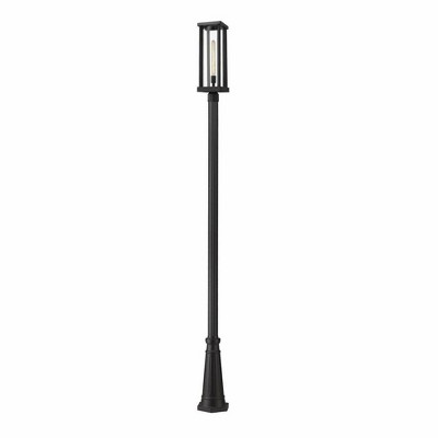Z-Lite Glenwood 1 - Light Post Light in  Black