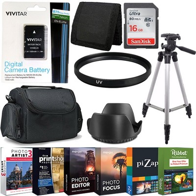 Vivitar Everyday Essentials Accessory Bundle for Nikon Coolpix P950 Point and Shoot Digital Camera