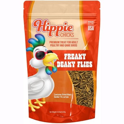 Hippie CHICKS Freaky Deaky Flies Treats - 1 Lbs