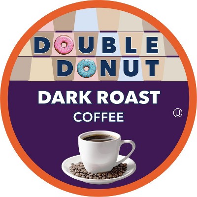 Double Donut Dark Roast Coffee Pods