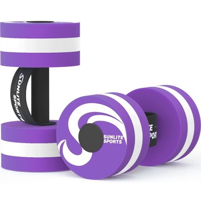 Sunlite Sports Water Weights Pool Exercise Dumbbells