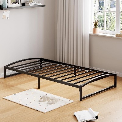 coucheta Bed Frame Heavy Duty Metal Platform Low Profile, Mattress Foundation, No Box Spring Needed