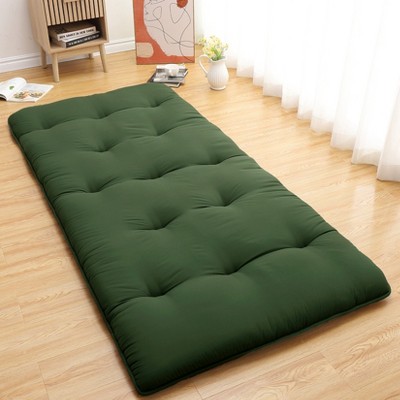 Portable Japanese Floor Mattress for All Ages - Futon Tatami Bed Roll-Up Sleeping Mattress for Dorms Adventures