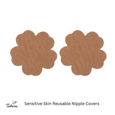 Tabare Sensitive Skin Petals Reusable Nipple Covers