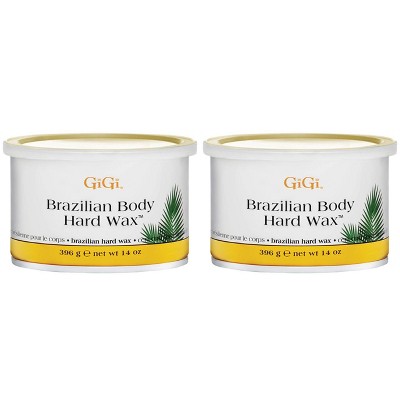 GiGi Brazilian Body Hard Wax - 14 oz (PACK OF 2)