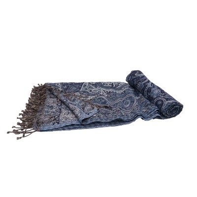 EY Essentials Suman Navy Throw