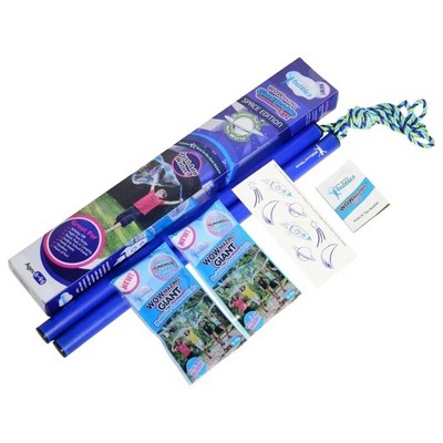 South Beach Bubbles WOWmazing Space Giant Bubble Kit | Wand + 2 Packets Bubble Concentrate + 8 Stickers