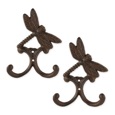 Zingz & Thingz Dragonfly Wall Hook Set/2