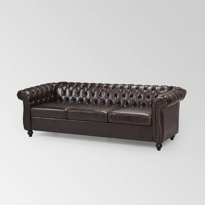 Parksley Tufted Chesterfield Sofa - Christopher Knight Home