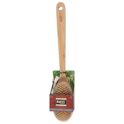 Bass Brushes Bath and Body Brush Wet/Dry Firm Bristle - 1 ct