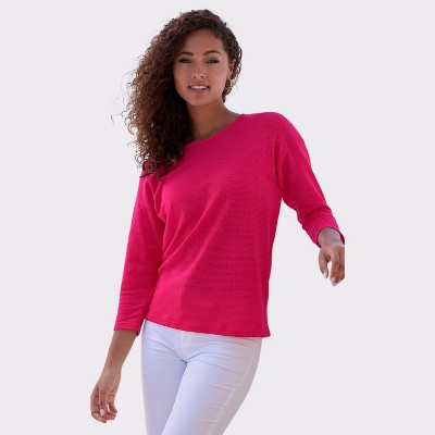 Women's 3/4 Sleeve Top - LASCANA