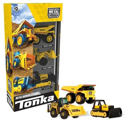 Tonka Metal Movers - 3pk: Toy Construction Vehicles Set