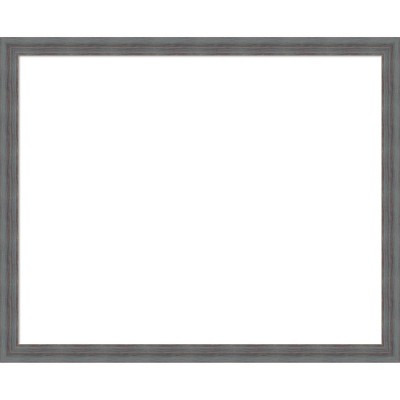 Amanti Art Dixie Blue Gray Rustic Framed Magnetic Dry Erase Board