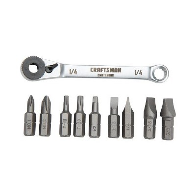 Craftsman  Ratcheting Offset Multi-Bits Screwdriver CMHT68008