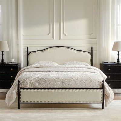 Hylario 62.2" Contemporary Platform Bed with Headboard and Footboard | ARTFUL LIVING DESIGN